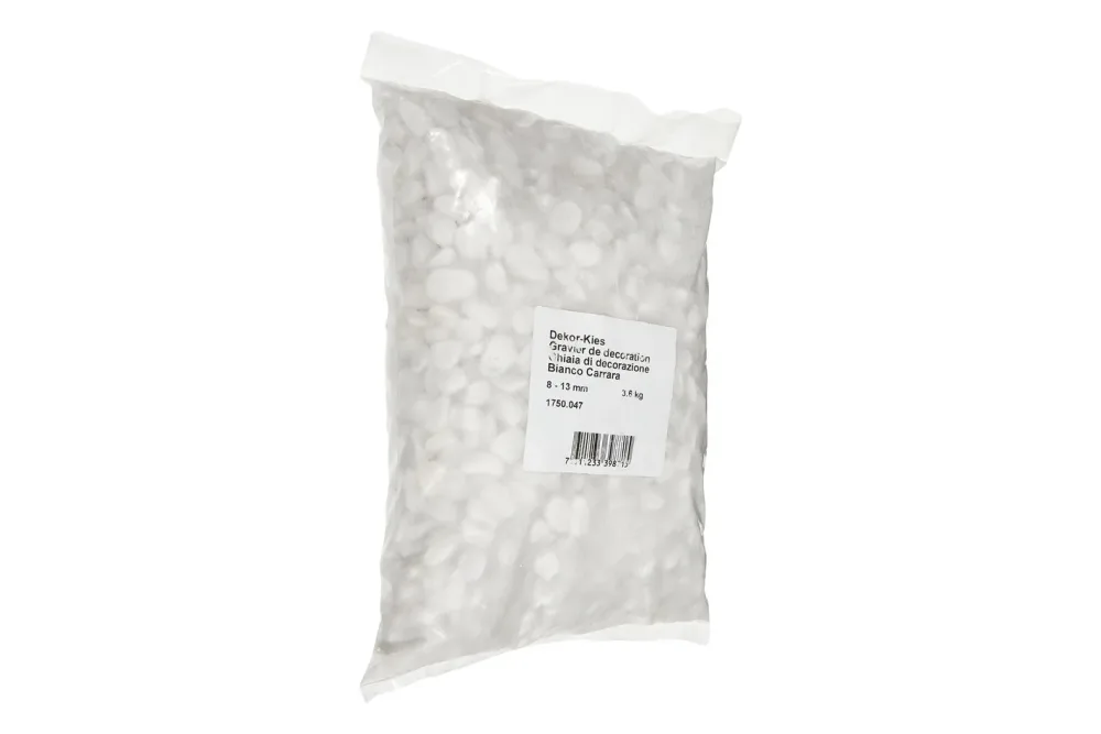Ambiance Dekorkies Bianco Carrara | 4 kg | 8-13 mm