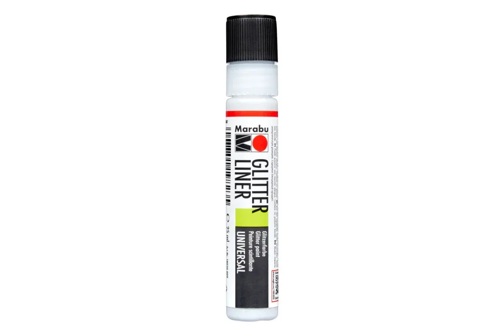 Marabu Glitzerstift Glitter Silber