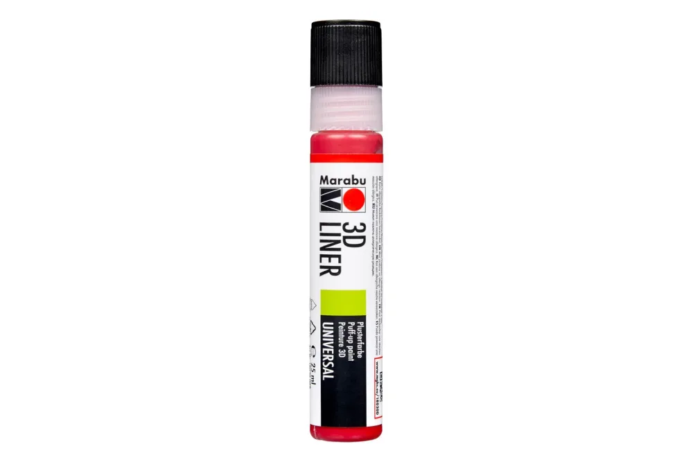 Marabu 3D-Liner Rubinrot | 25 ml