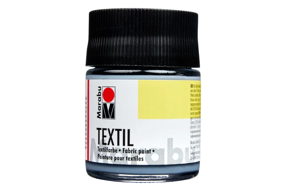 Marabu Textilfarbe Grau