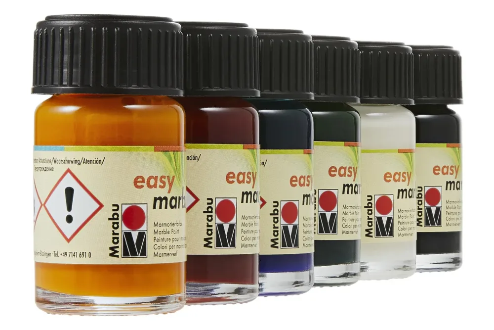 Marabu Marmorierfarben-Set Easy Marble