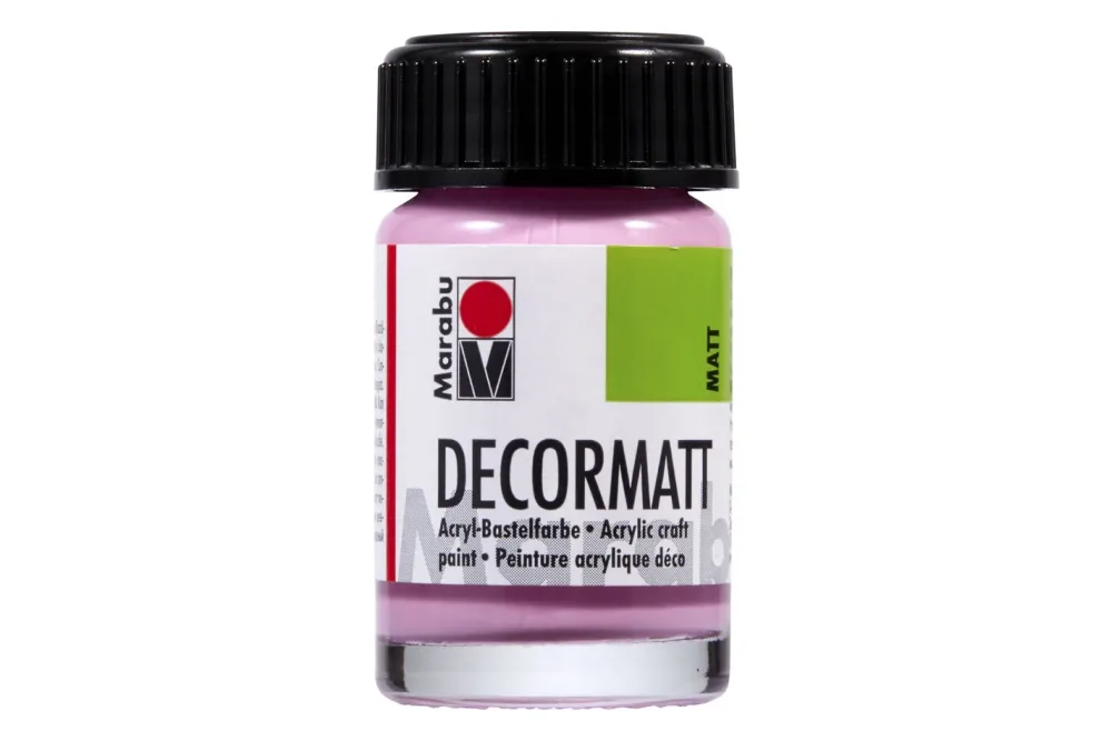 Marabu Acrylfarbe Decormatt Pink | 15 ml