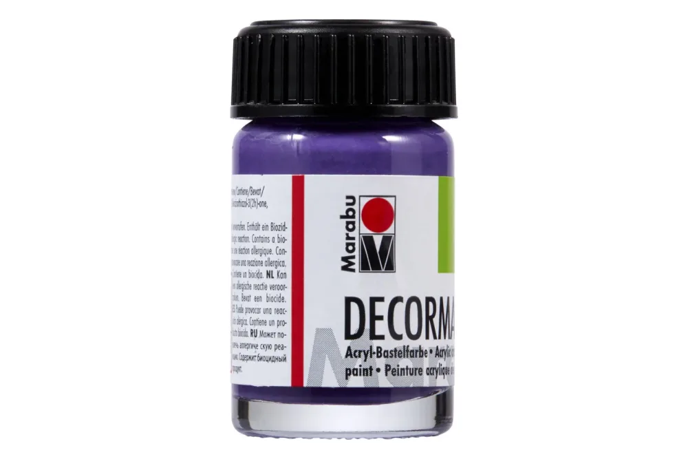 Marabu Acrylfarbe Decormatt Violett | 15 ml
