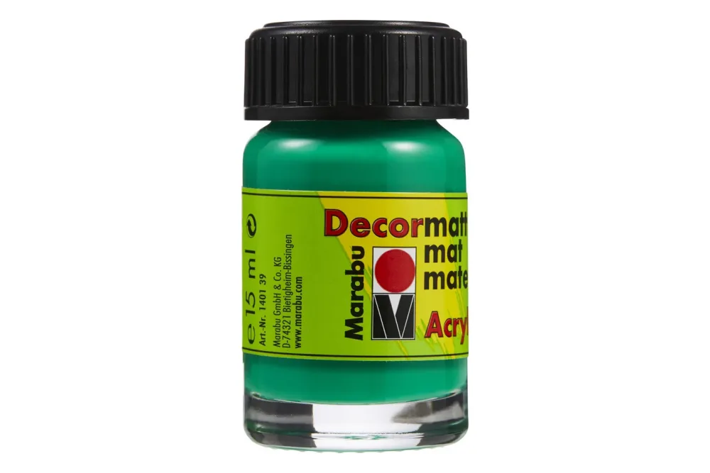 Marabu Acrylfarbe Decormatt Saftgrün | 15 ml