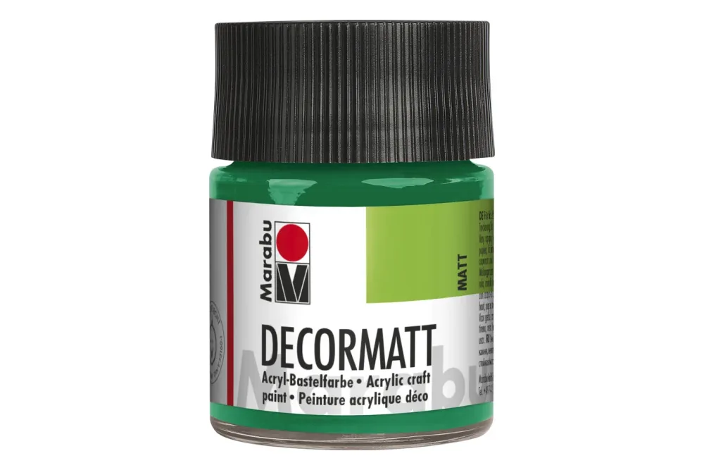 Marabu Acrylfarbe Decormatt Saftgrün | 50 ml