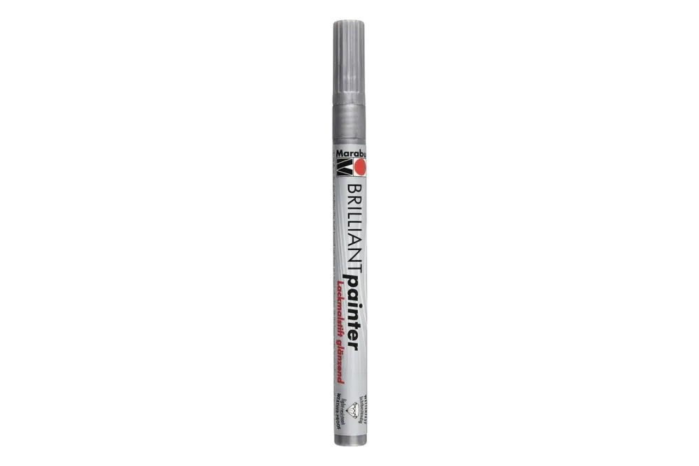 Marabu Lackmalstift Silber