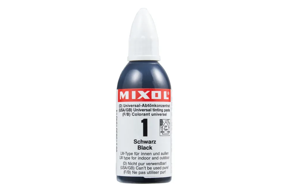 Ernit Abtönkonzentrat Mixol Nr. 1 | 0.02 l | Schwarz