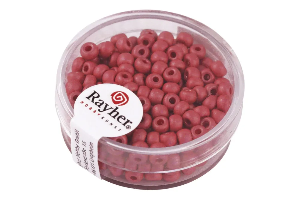 Rayher Metallic-Rocailles Matt | 4 mm | 17 g
