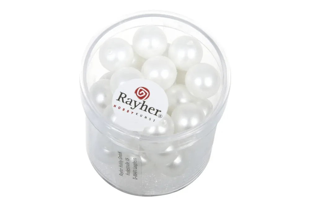 Rayher Glaswachsperlen Renaissance Matt | 10 mm | 35 Stück
