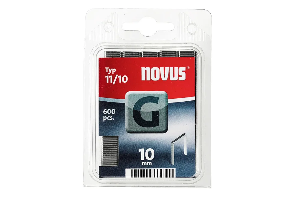 Novus Heftklammern | 10 mm | 600 Stück