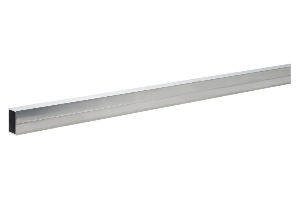 Alfer Rechteckrohr Aluminium | 100 × 28 × 2 cm