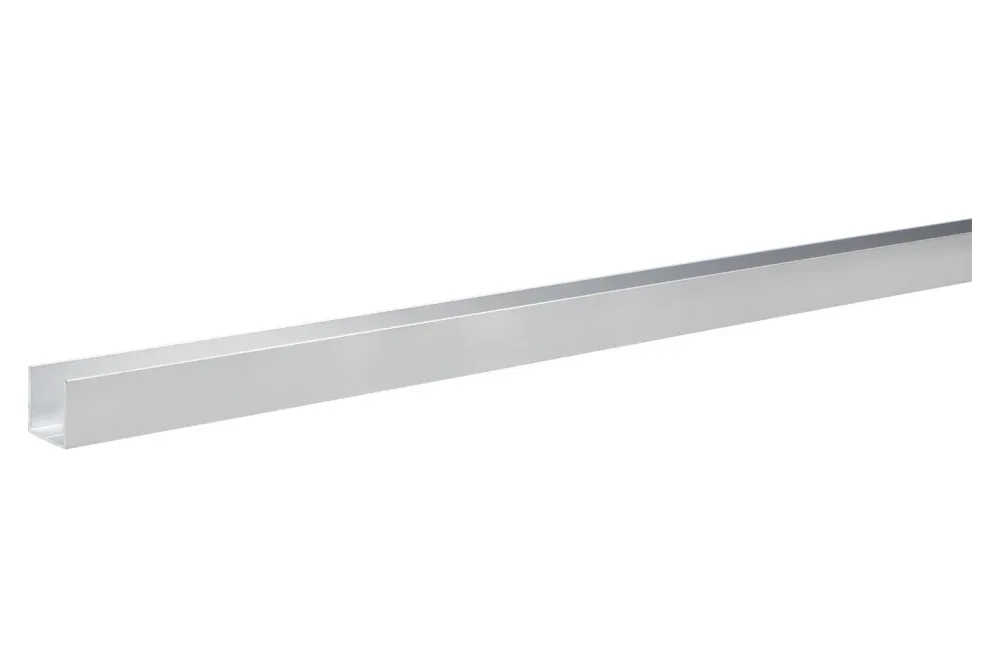 Alfer Quadrat-U Profil aus Aluminium | 1 m