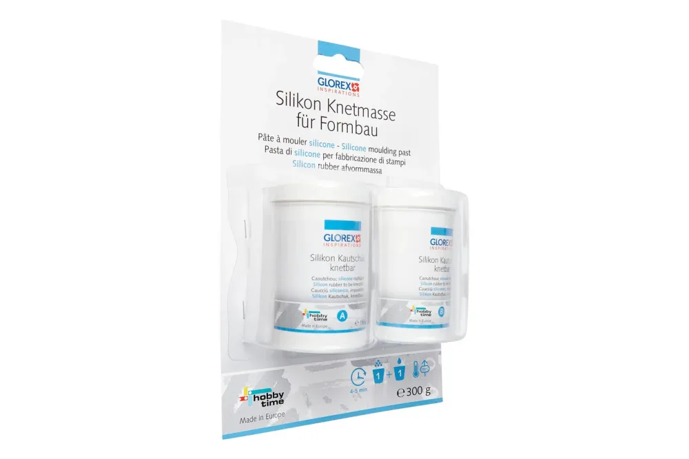 Glorex Silikon-Knetmasse 2-Komponenten | 300 g