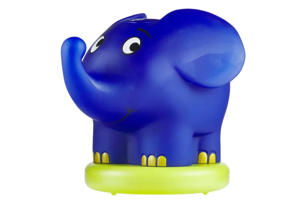 Musik-Sternenlicht Elefant Blau | 15 × 15 × 15 cm