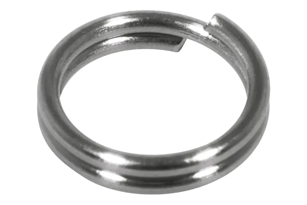 Rayher Edelstahl-Spaltring | 8 mm | 20 Stück