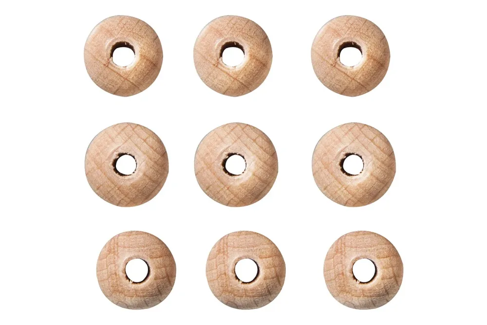 Rayher Rohholzkugeln mit FSC 100% | ⌀ 10 mm | 35 Stück
