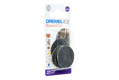 Dremel SC 411 Speedclic 6er Schleifscheiben Set 2615S411JA Durchmesser 30 mm Schaft-Ø 3,2 mm Körnung 60