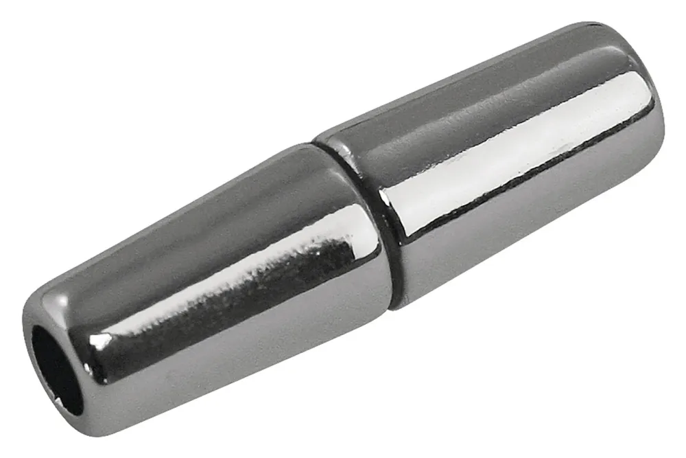 Rayher Magnetschliesse Olive für 4mm Band | 2.8 × 0.8 cm | 1 Stück