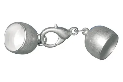 Rayher Schmuckverschluss Matt-Silber | 1 cm