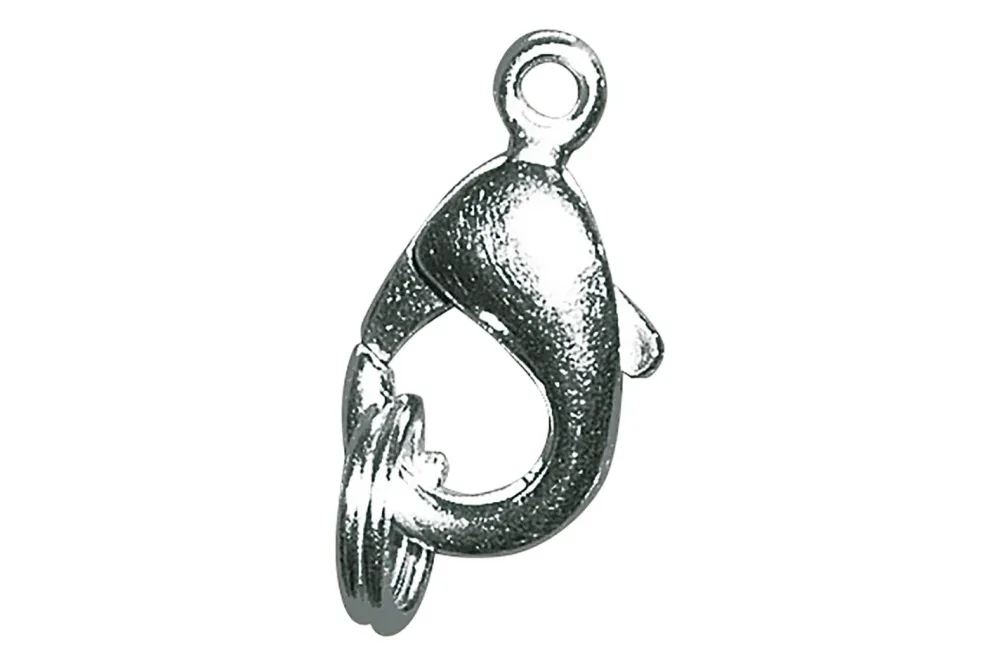 Rayher Karabiner-Schliesse mit Ring | 1.3 cm