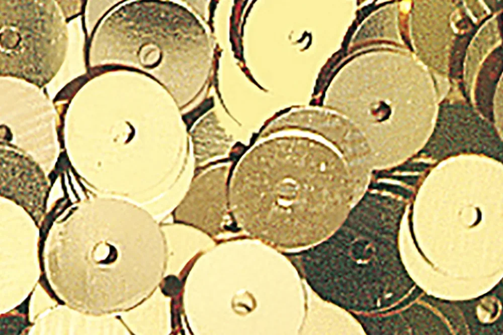 Rayher Pailletten Gewölbt | ⌀ 6 mm | 4000 Stück