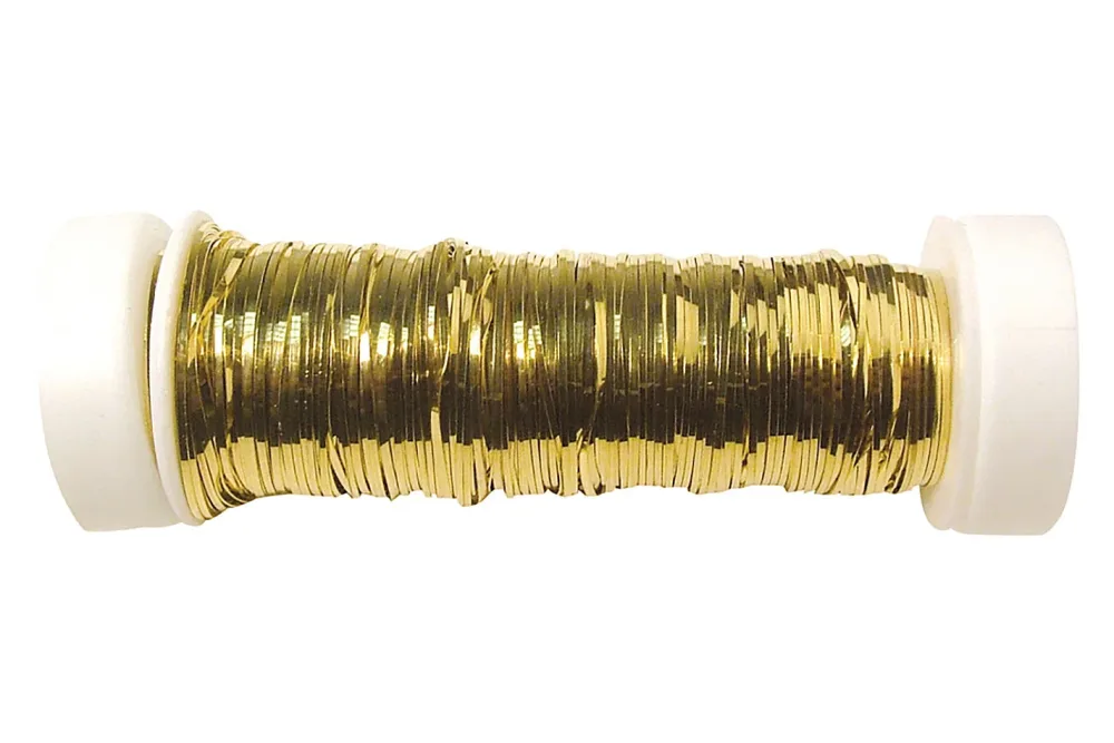 Rayher Brillantdraht Flach | 1 mm × 20 m