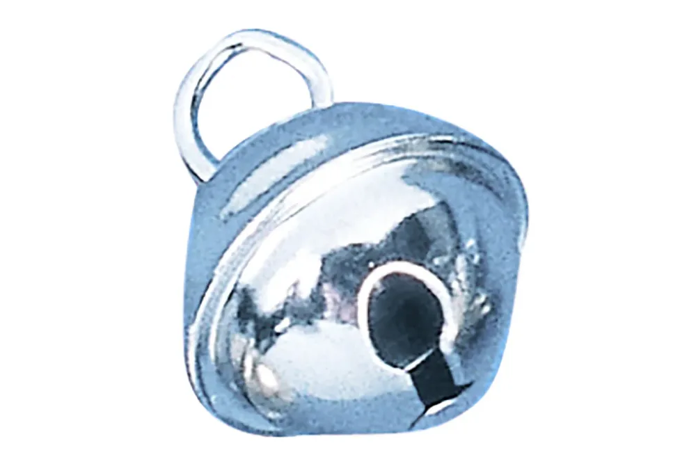 Rayher Deko-Metallglöckchen Kugelförmig | ⌀ 3 cm | 4 Stück