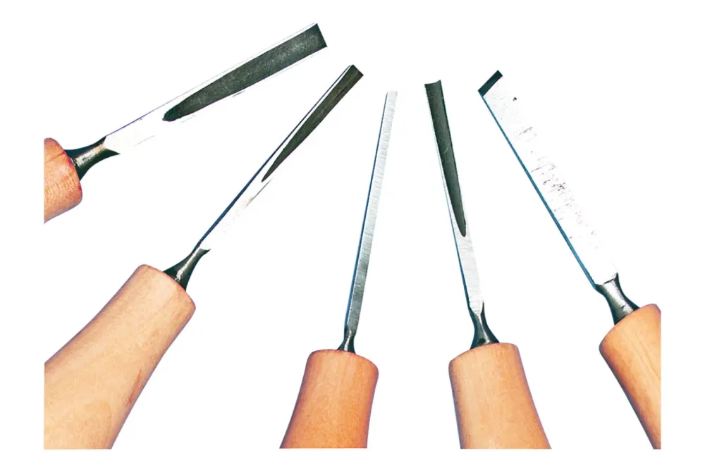 Rayher Schnitzwerkzeug-Set | 14 cm | 5 Sorten