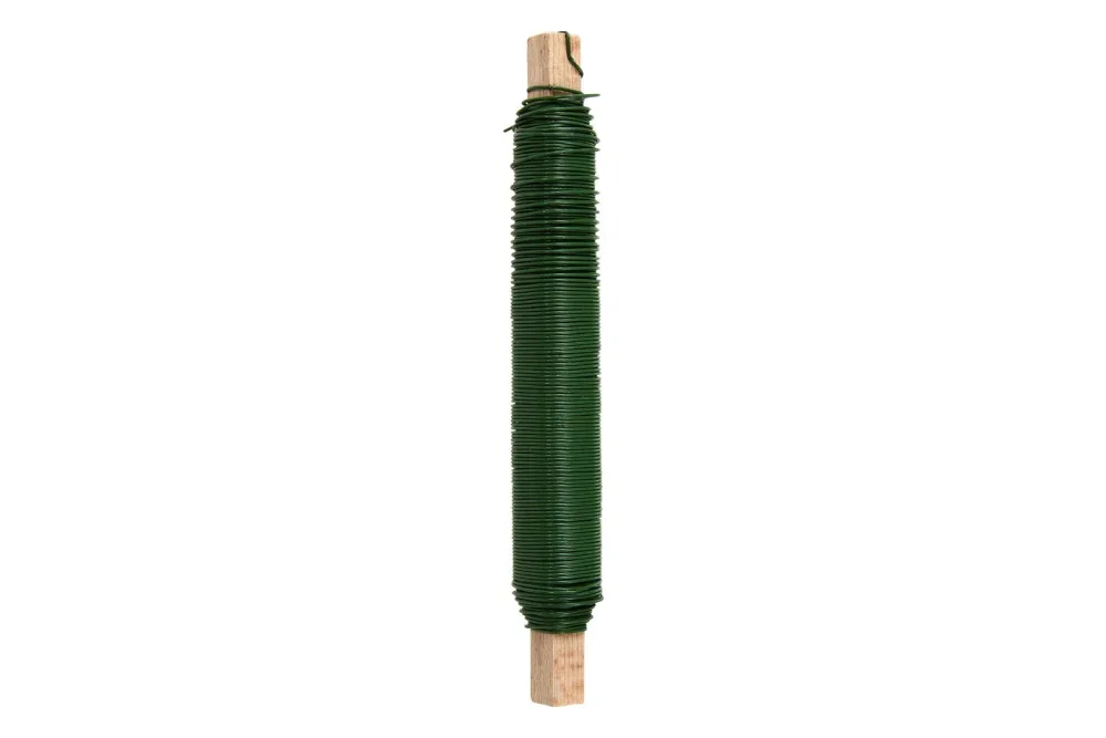 Glorex Wickeldraht Grün | 100 g | Ca. 30-34 m