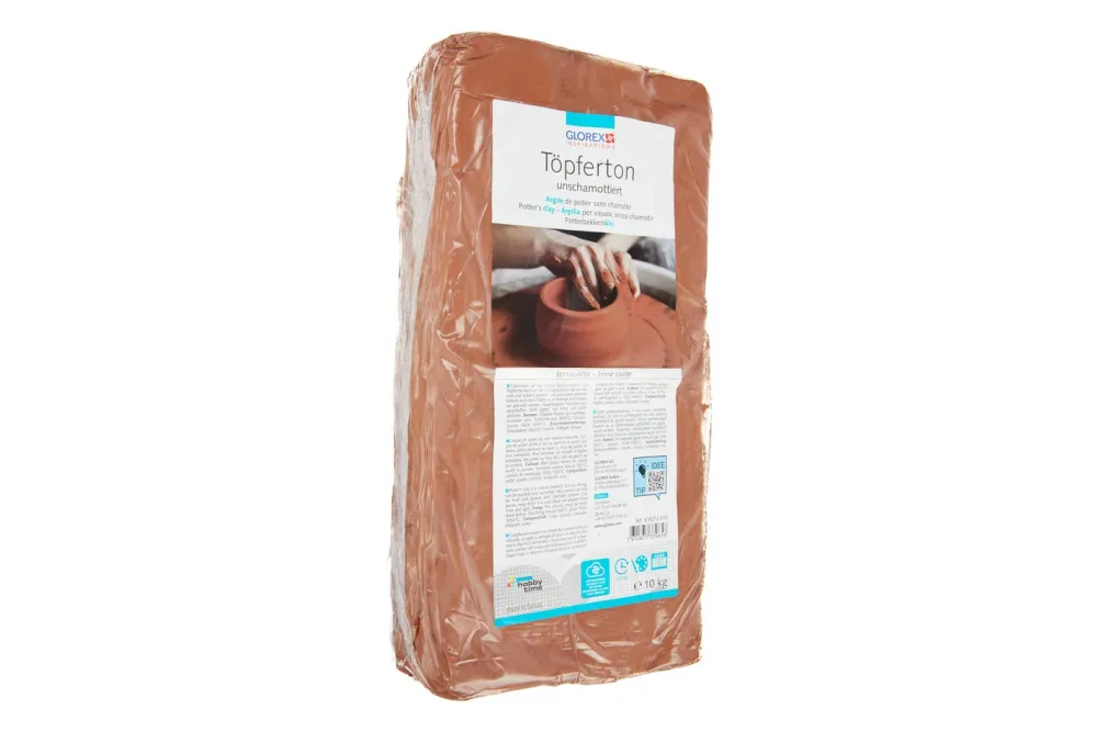 Glorex Töpferton Terracotta | 10 kg