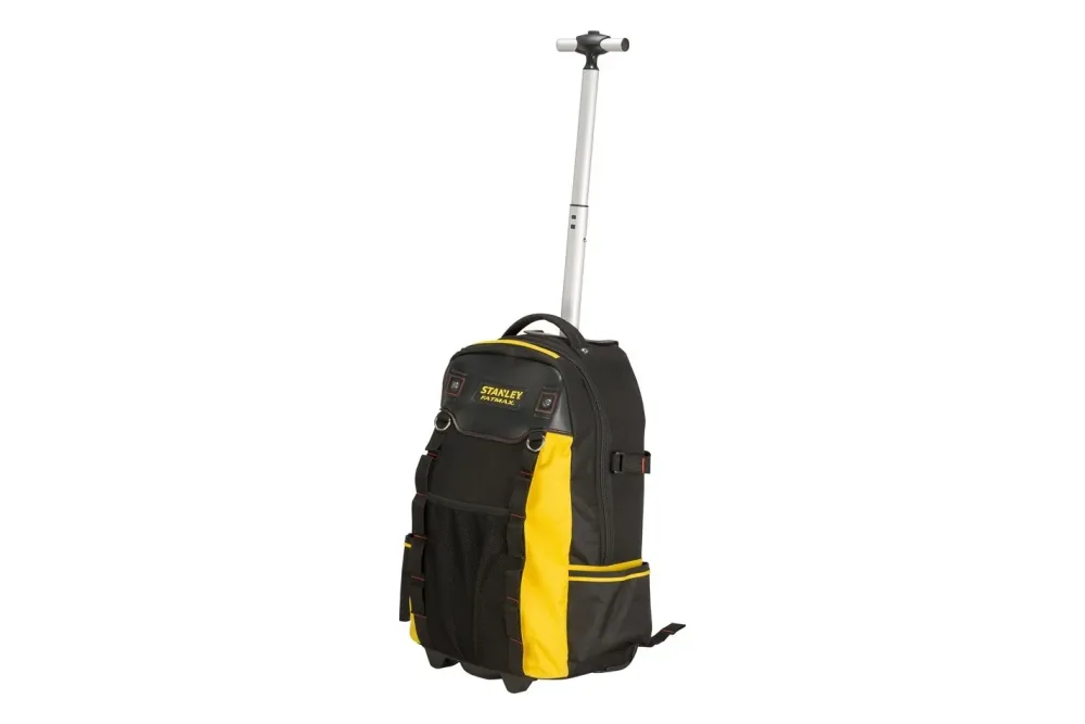 Stanley Werkzeugrucksack mit Rollen und Teleskopgriff | 54 × 23 × 23 cm