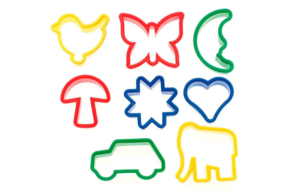 Glorex Ausstechförmchen Set | 8 Stück