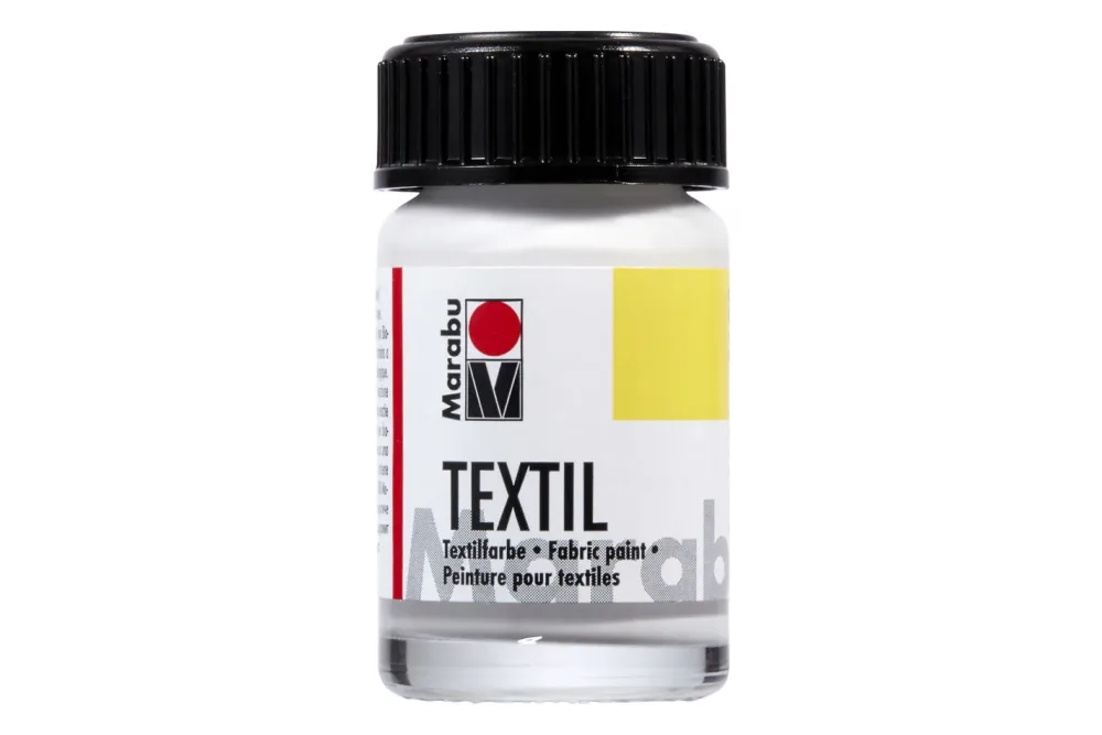Marabu Textilfarbe Weiss | 15 ml