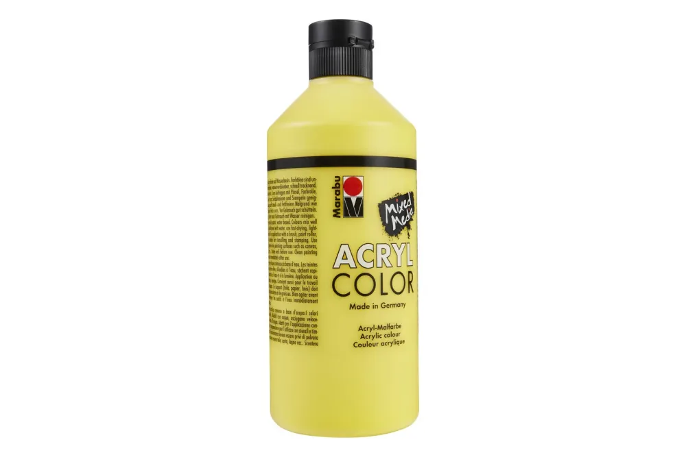 Marabu Acrylfarbe Gelb | 500 ml