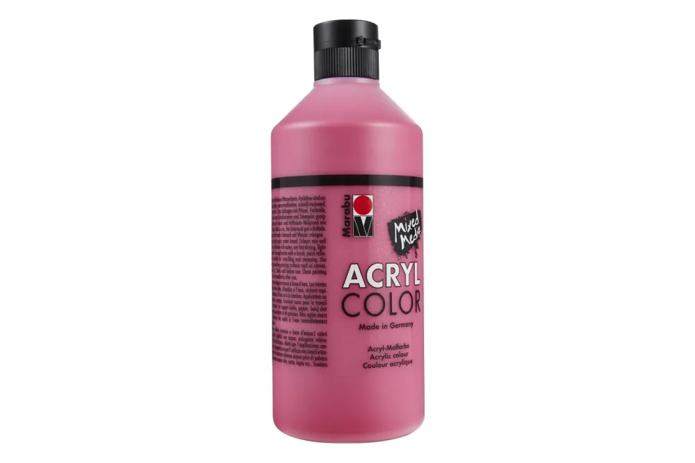 Marabu Acrylfarbe Karminrot | 500 ml