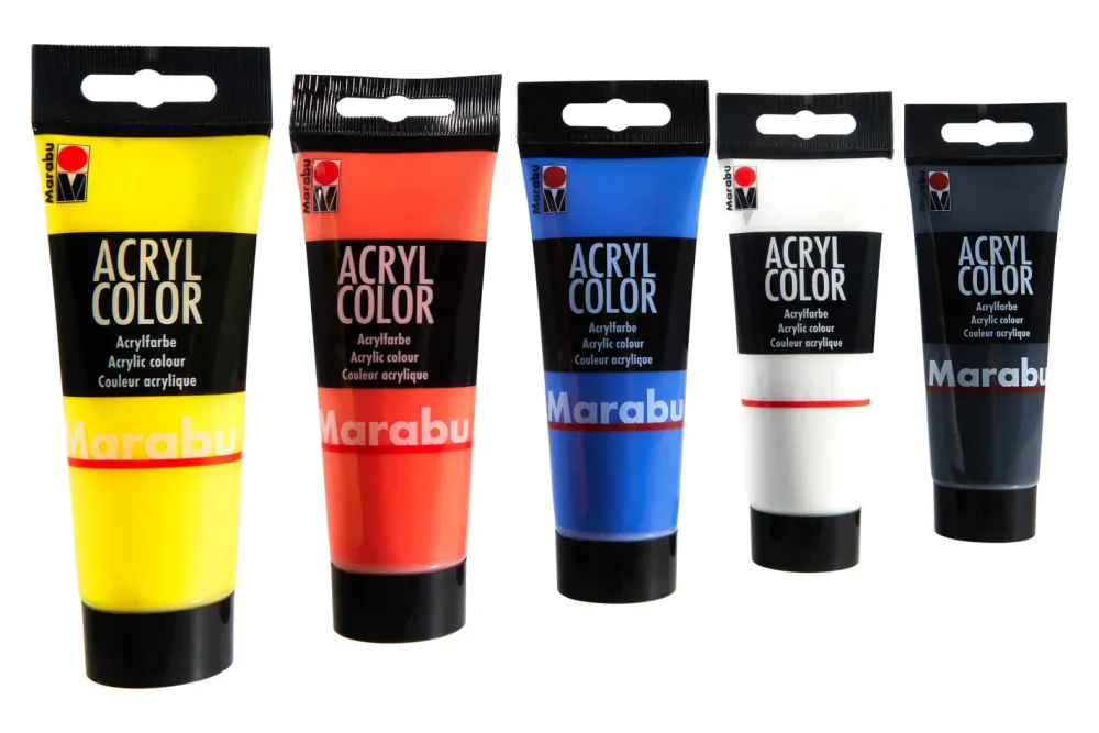Marabu Acrylcolor Set | 6 Farben