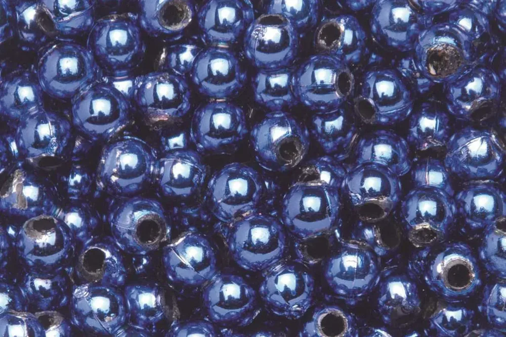 Glorex Dekoperlen Royalblau | 10 mm | 75 g