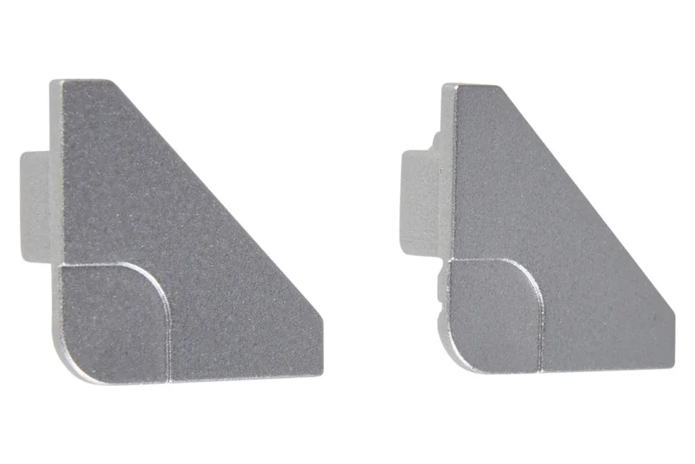 Paulmann 70266 Delta Profil-Endkappe (B x H x T) 0.8 x 2 x 2 cm 2 St.