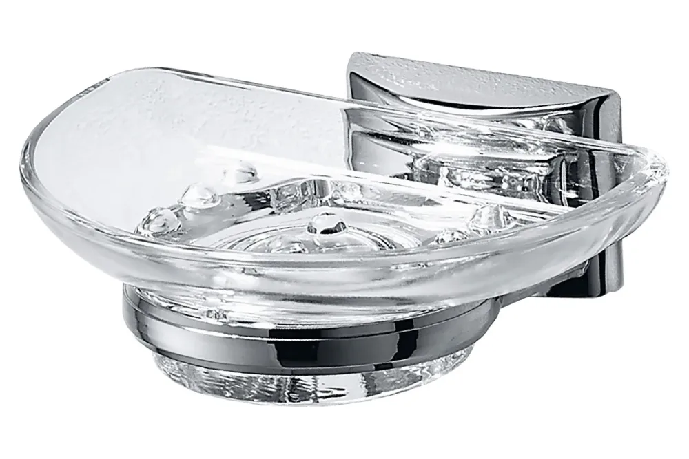 Bodenschatz Glasseifenhalter Chic96 | 4.5 × 11.5 × 13.5 cm