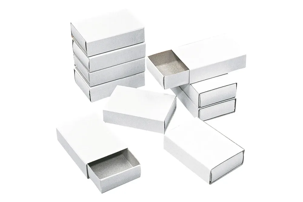 Rayher Streichholzschachteln Klein | 5.3 × 3.6 × 1.5 cm | 12 Stück