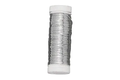 Rayher Silberdraht mit Kupferkern | ⌀ 0.3 mm | 100 m