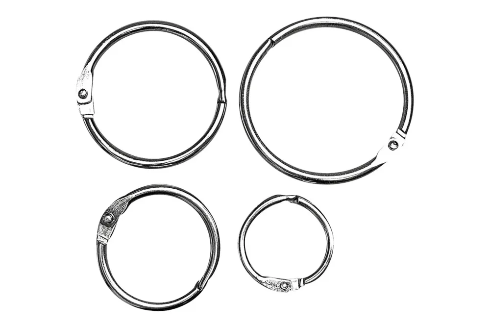Rayher Metallringe zum Öffnen | ⌀ 3 cm | 9 Stück
