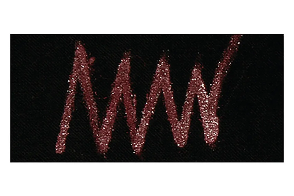 Rayher Textil-Marker Glitter Klassikrot | 1-2 mm