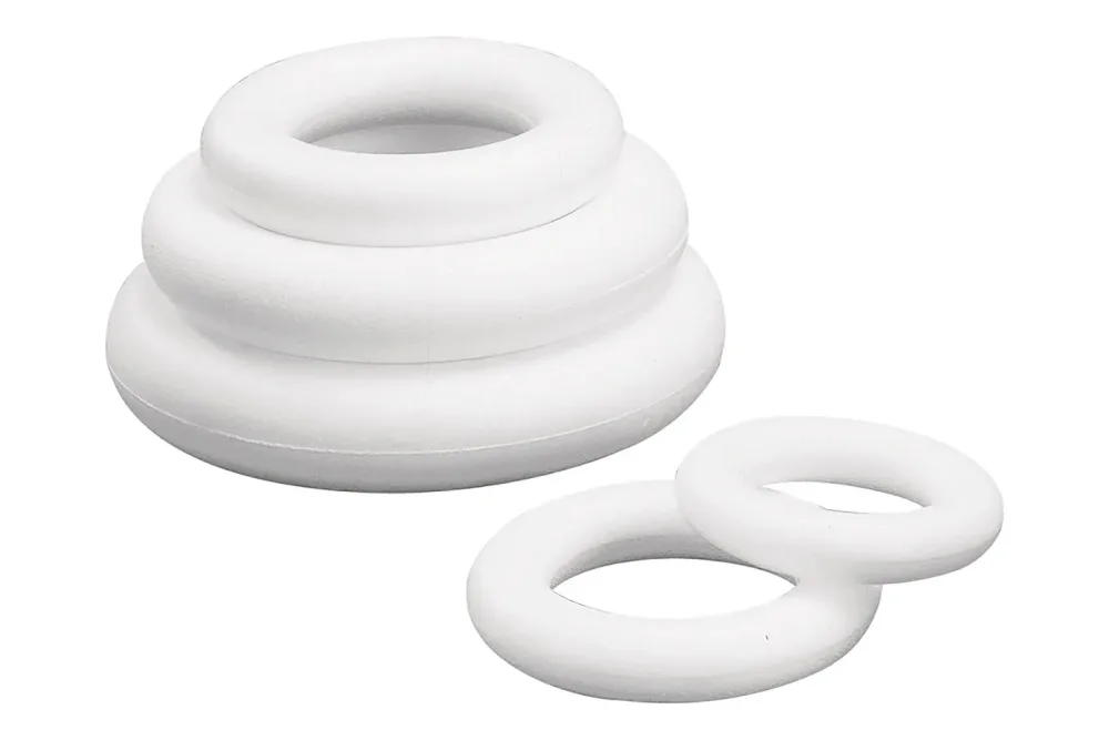 Rayher Styropor-Ring | ⌀ 17 cm