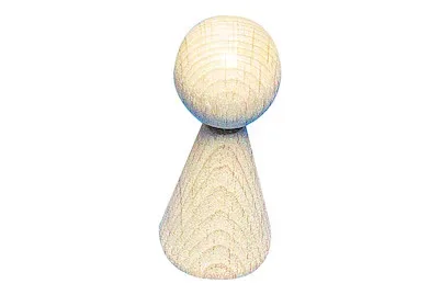 Rayher Rohholz-Figurenkegel | 5 × 2 cm