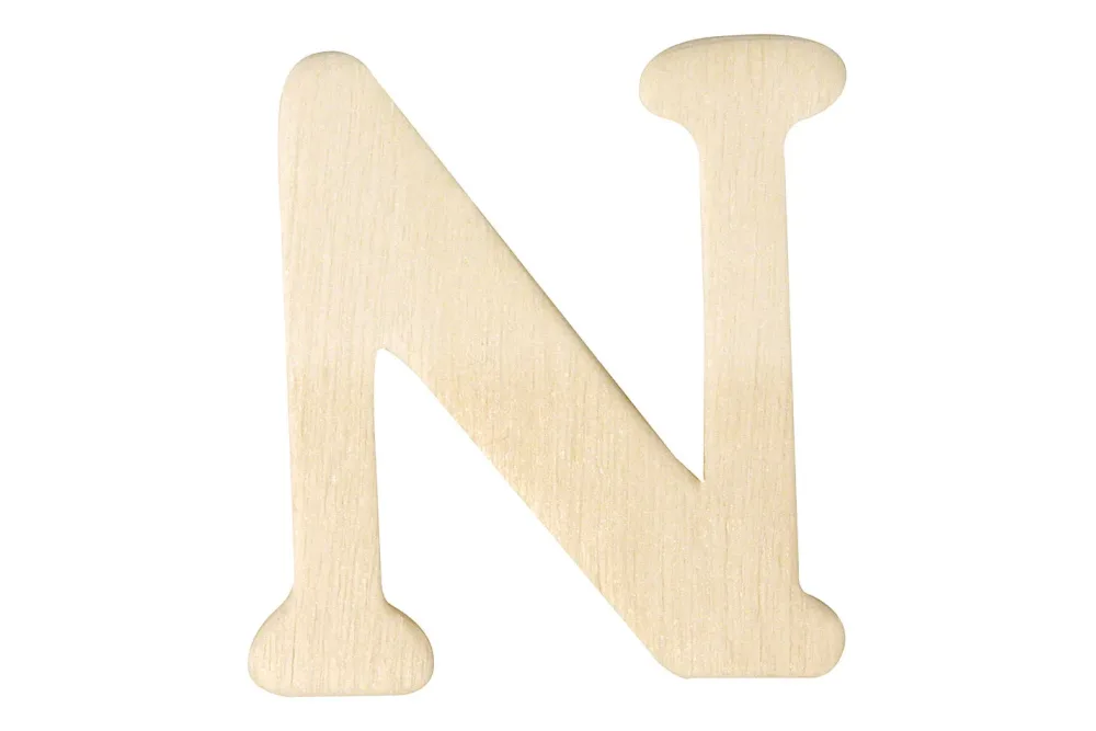 Rayher Holz-Buchstabe N | 4 cm