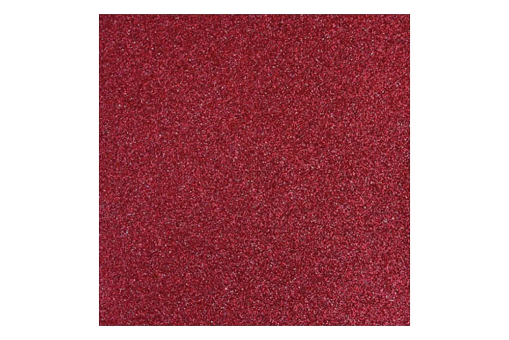 Rayher Scrapbooking-Papier Glitter Bordeaux | 30.5 × 30.5 cm | 200 g/m²