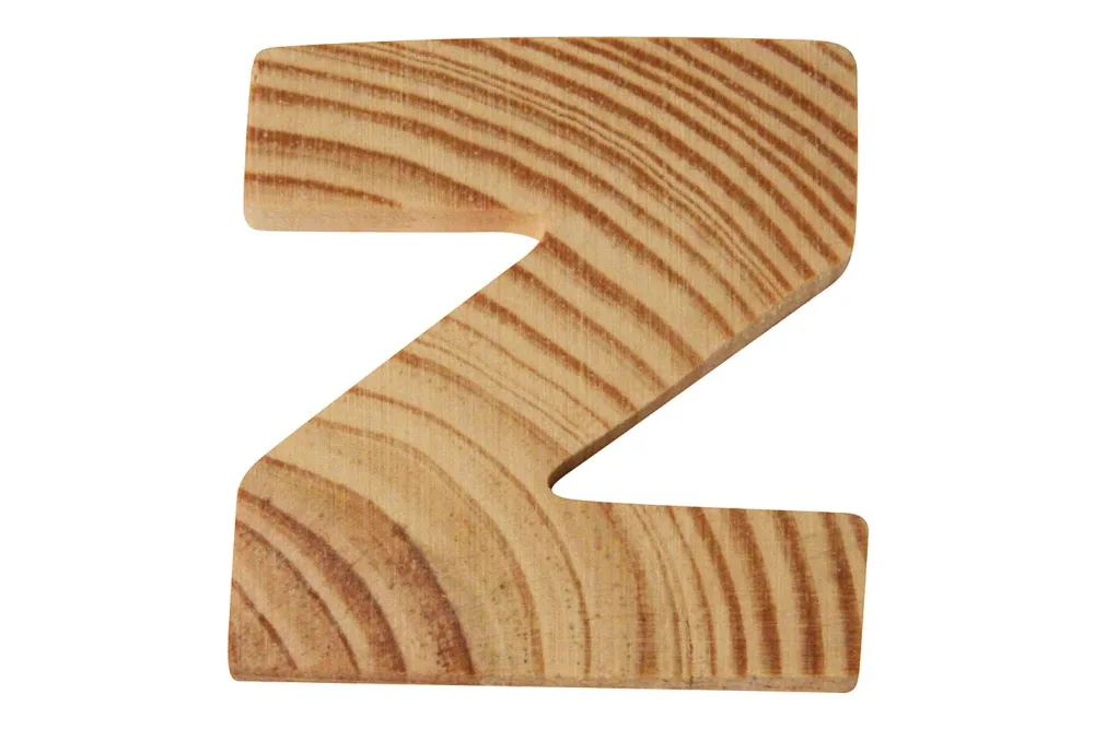 Rayher Holzbuchstabe Z | 5 × 1 cm