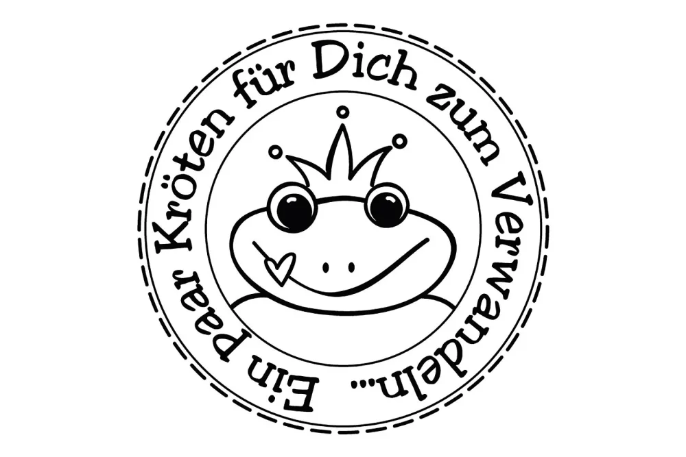 Rayher Holz-Stempel Kröten zum Verwandeln | 3 cm