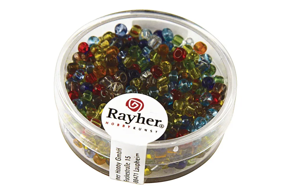 Rayher Rocailles Transparent | 2.6 mm | 17 g